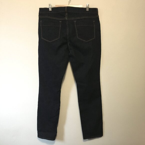 Old Navy Dark Navy Blue Sweetheart Jeans - Picture 2 of 16